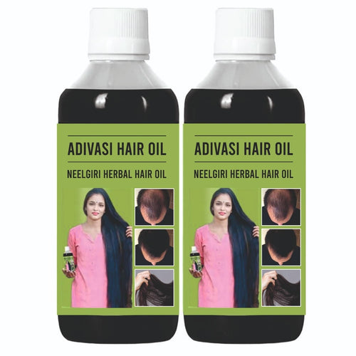 Adivasi Neelgiri Herbal Hair Oil 125ML (Pack of 2) - Havenkart