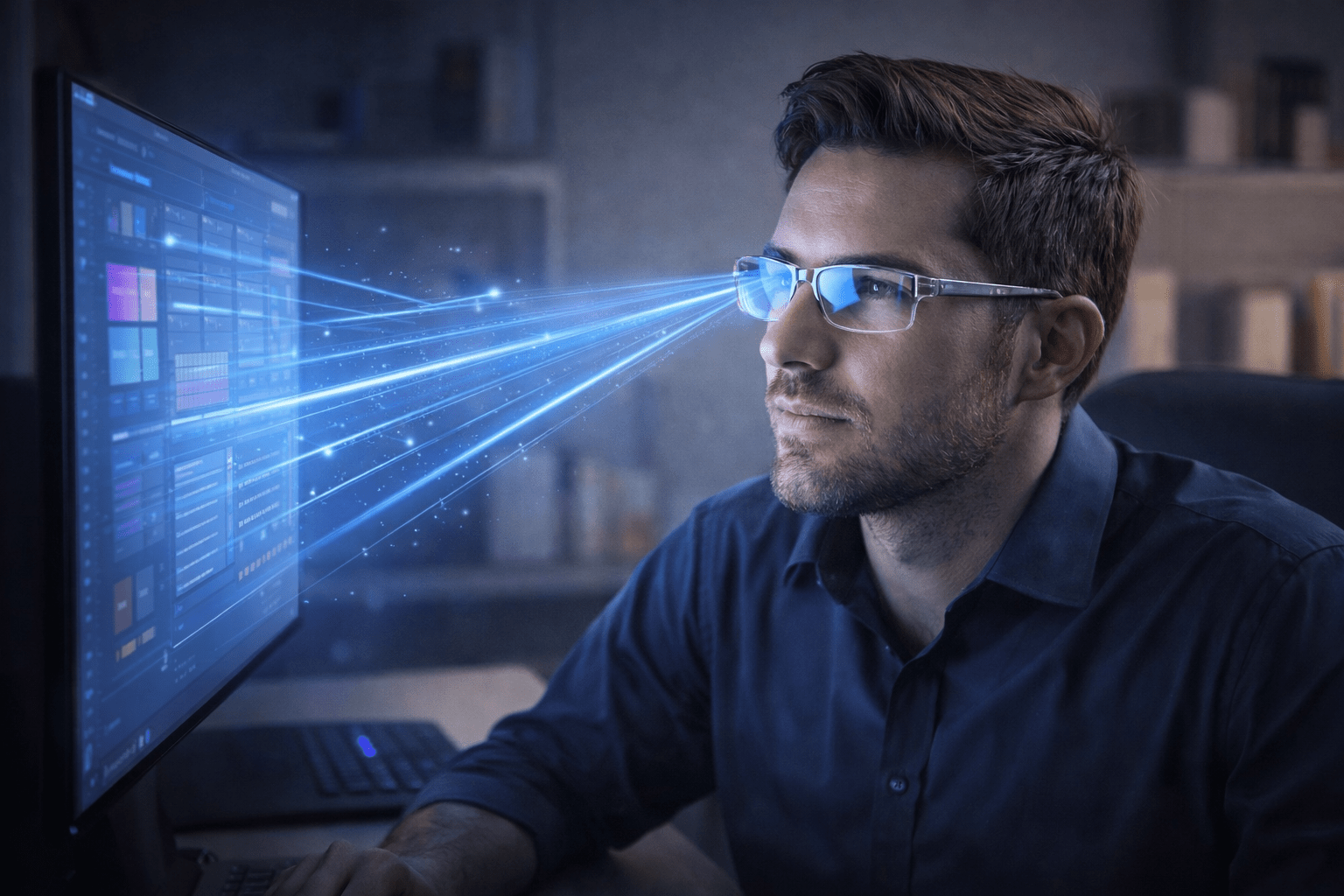 Photochromic Anti - Blue Light Reading Glasses (Pack of 2) - Havenkart