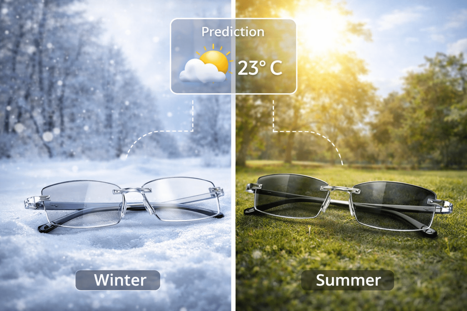 Photochromic Anti - Blue Light Reading Glasses (Pack of 2) - Havenkart